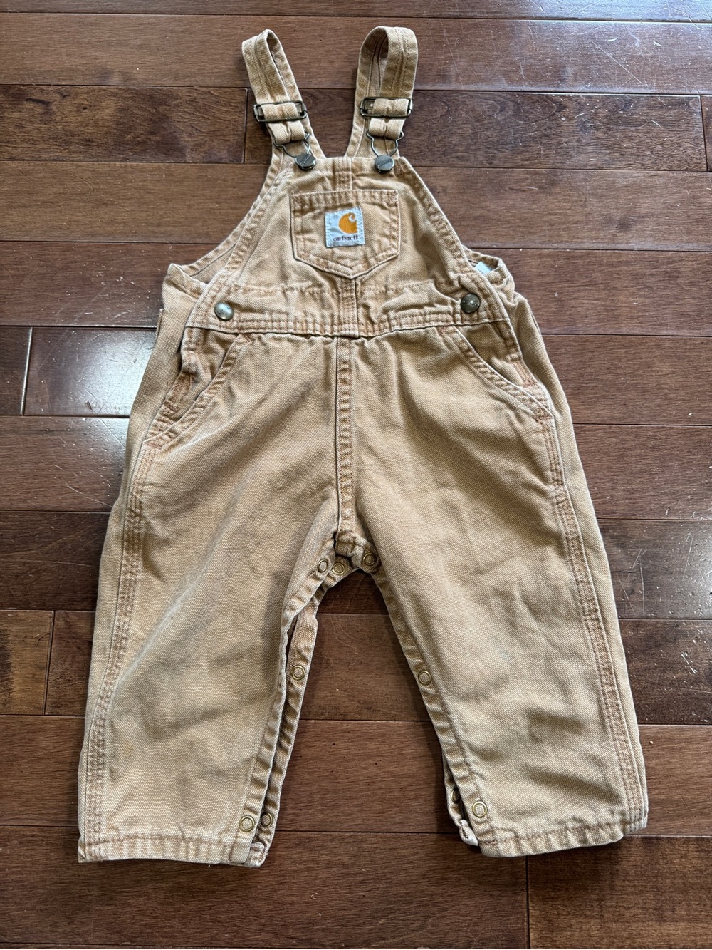 Carhartt Kid's Toddler Cotton Overalls Size 24 months